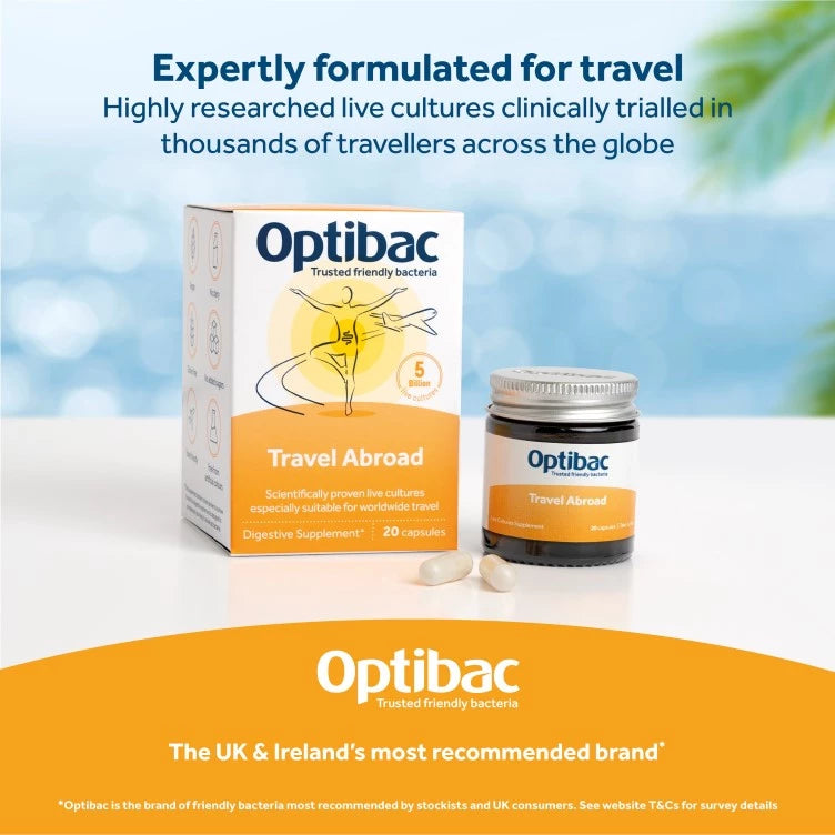 Optibac For Travel Abroad x20 Capsules