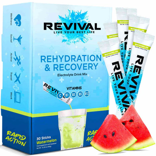 Revival Rehydration & Recovery Electrolyte Drink Mix Summer Fruits x30 Sachets